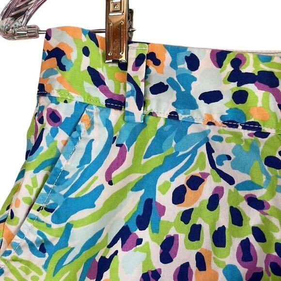 Lilly Pulitzer Chipper Short White Sea Soiree Size 0 - Picture 6 of 6
